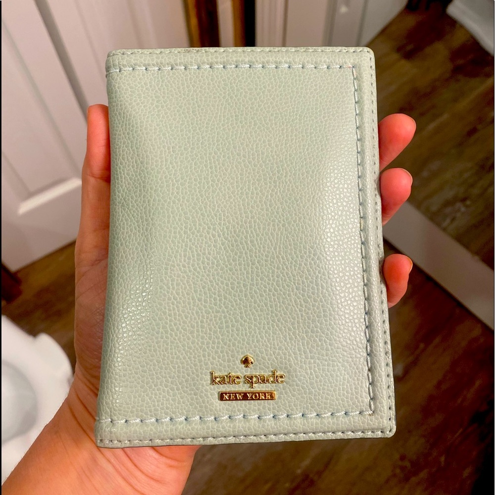 Super cute Kate Spade passport holder/wallet